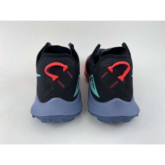 NEW Nike Air Zoom Terra Kiger 7 Men's Trail Running Shoes Black Red Turq - Picture 6 of 12